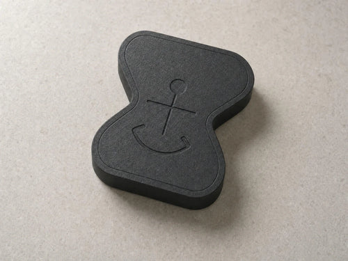 Two black Anchor physical app blockers, sold together as the Anchor Pair